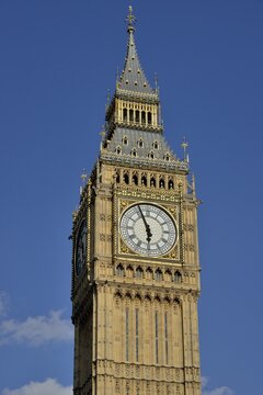 Big Ben clock tower, London, England, United Kingdom