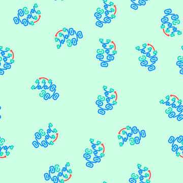 syntax tree natural language processing nlp vector seamless pattern syntax tree natural language processing nlp sign illustration