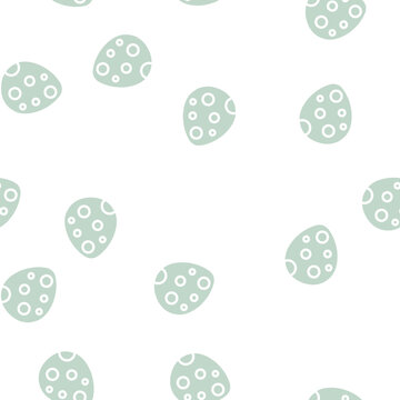 egg dinosaur glyph vector seamless pattern. egg dinosaur signthin illustration