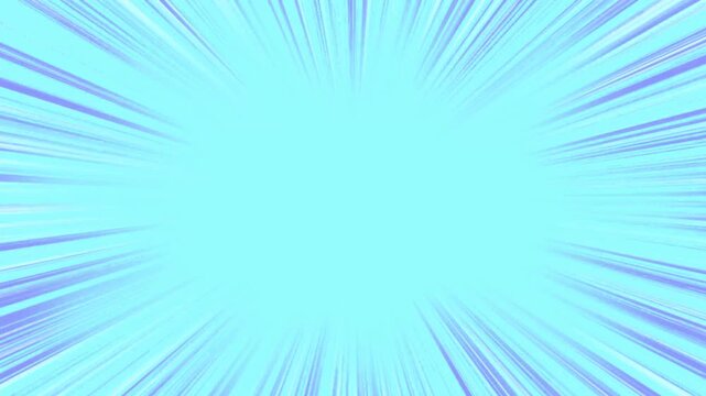 Refreshing Cooling Blue Speed Lines Background Animation for Summer Advertising and Promotions 4K