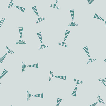 infrared sensor module glyph vector seamless pattern. infrared sensor module thin illustration