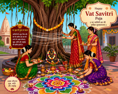 Observing Vat Purnima Vrat and Vat Savitri Vrat with Devotion