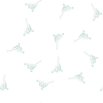 siege ladder glyph vector seamless pattern. siege ladder signthin illustration