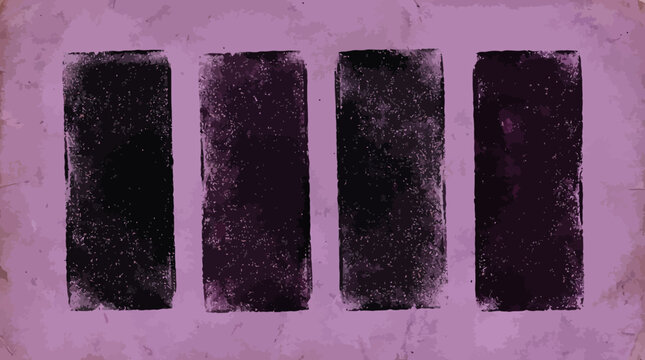 Ink roller stamp texture set
