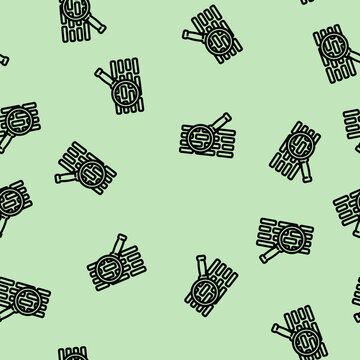 search magnifying glass nlp line seamless pattern search magnifying glass nlp thin line illustration
