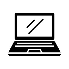 Fototapeta premium Laptop Icon