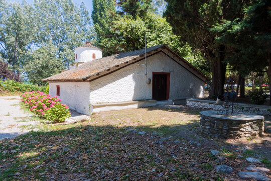 The church of Saint John Prodromos in Agios Ioannis village, east Pelion, Greece