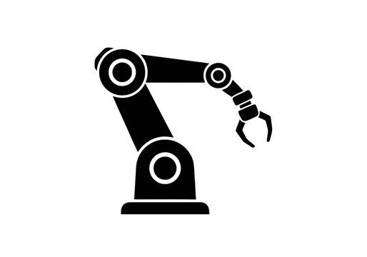 Industrial robotic arm machine.