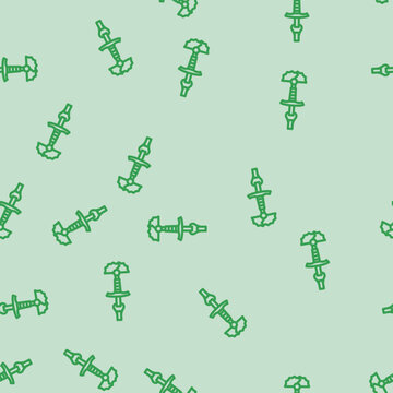camming devices cams line seamless pattern camming devices cams thin line illustration