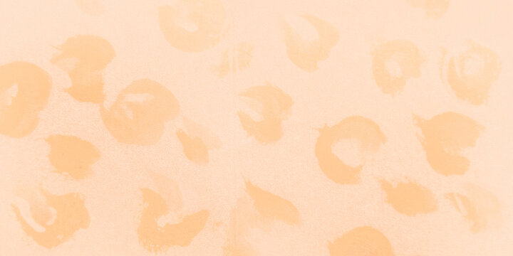Fire Animal Skin Print. White Wallpaper. Leopard