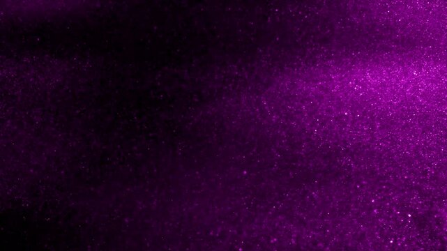 Falling Purple Glitters Background 4k Video