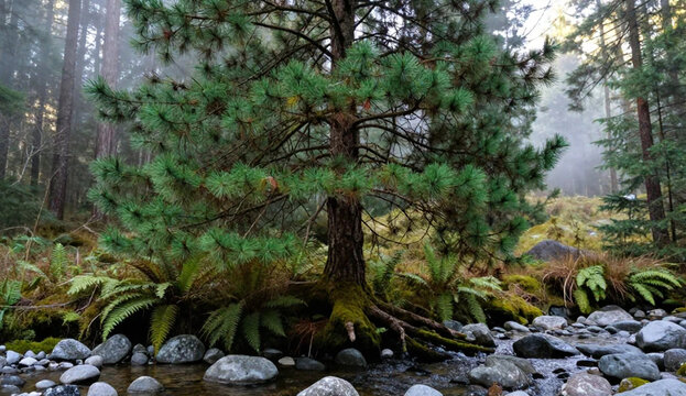 waterfall in the forest
