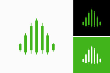 Obraz premium Trading Vector Logo Premium 
