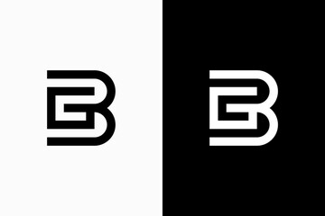 Initials BG Vector Logo Premium   © lusiana