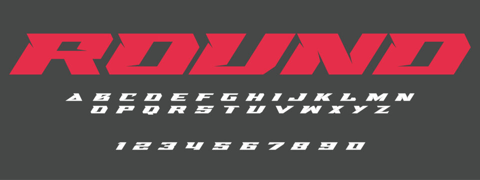 Racing Speed Alphabet Font Vector Bold Sport Typography Letters Download it in high resolution format and print in any size	