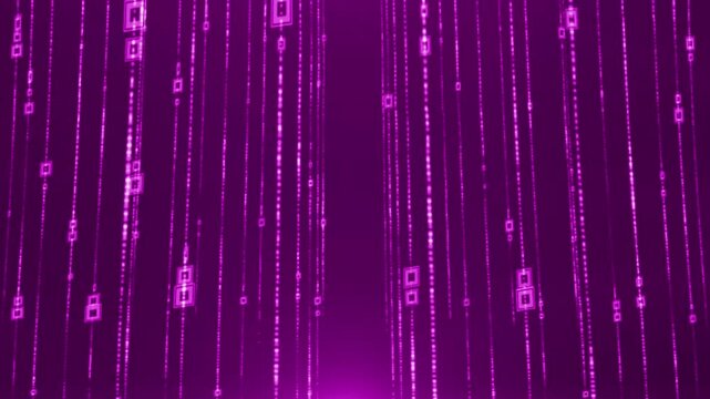 purple lines moving in linear way background 4k video