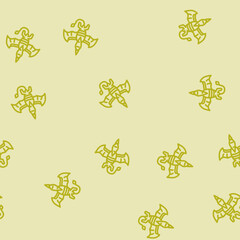 pteranodon dinosaur animal line seamless pattern pteranodon dinosaur animal thin line illustration © sevector