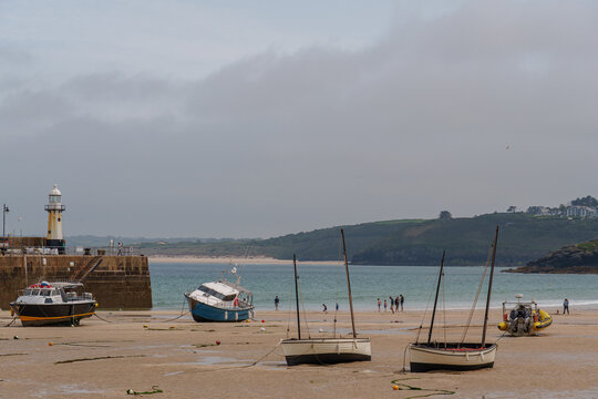 Das wundersch&ouml;ne St. Ives an der K&uuml;ste von Cornwall