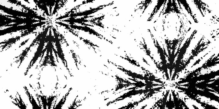 Radial burst pattern with grainy texture on a white background