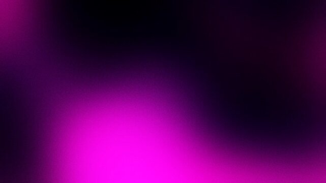Modern pink glowing gradient wave abstract background animation with grainy noise texture 4K