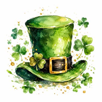 happy st patricks day hat
