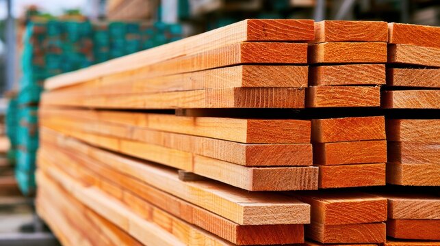 The wood processing industry supports forestry value chains through timber cutting, wood treatment, furniture making, and material production.
