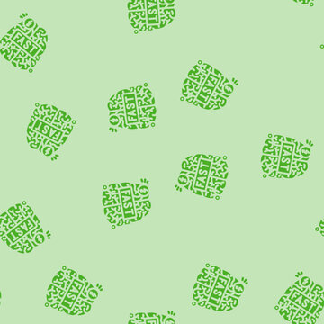 stroke evaluation glyph vector seamless pattern. stroke evaluation thin illustration