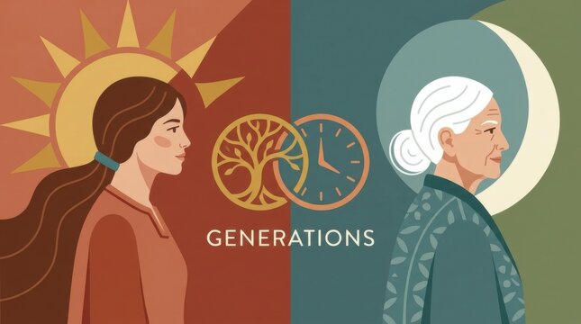 Generations Life Cycle Illustration