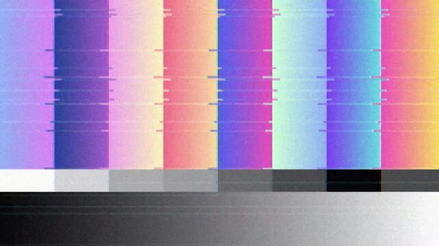Detailed spectrum analysis display for visual signal quality testing and technical calibration standards for optimal viewing