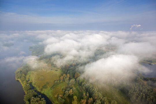 Vistula River aerial view