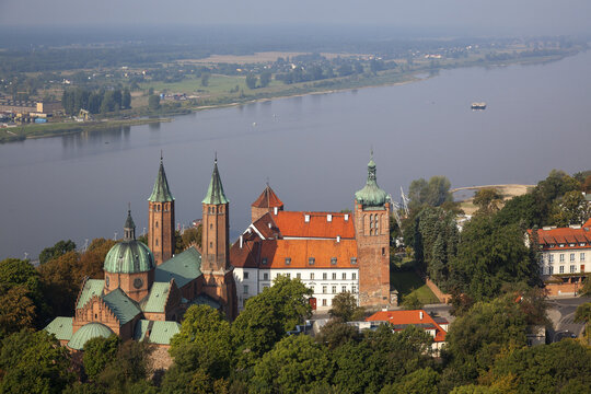 Plock aerial view