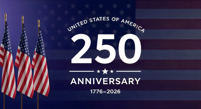 250th anniversary united states of america postage stamp with american flag and city skyline