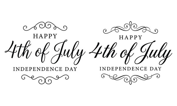 Happy 4th of july independence day celebration