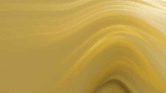 Abstract gradient gold background with smooth wavy lines and vibrant yellow tones