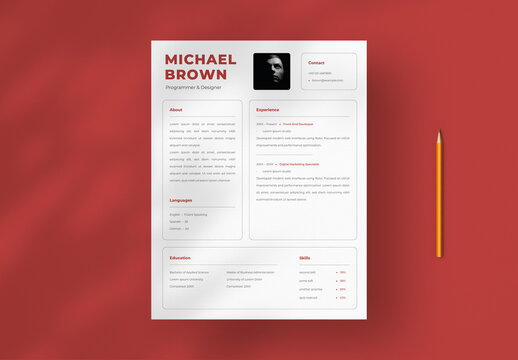 Modular Resume Template
