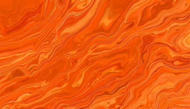 Vibrant orange wave pattern