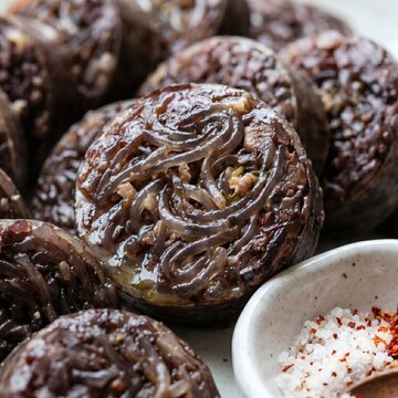 당면이 꽉 찬 고소한 전통 순대