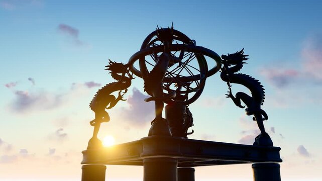 Times change, Chinese civilization, traditional culture, ancient wisdom and inventions(3D software Lumion makes non-AI)
