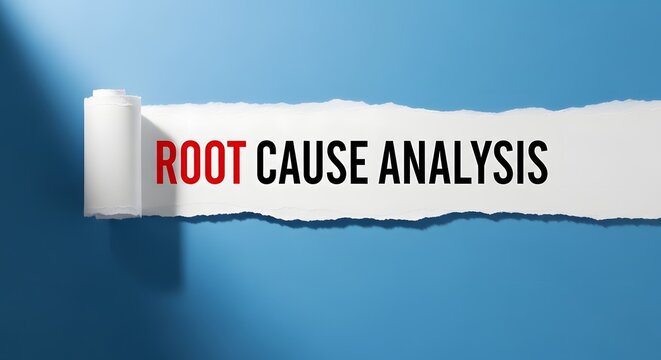 Root cause analysis uncovering the source of problems