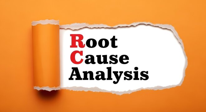 Root cause analysis rca problem solving failure investigation concept