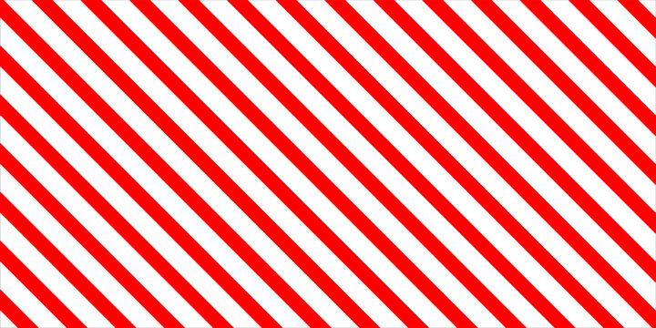 Slanting lines and halftone dots in red colors, Seamless background christmas or winter theme background, Red stripes pattern on white background.