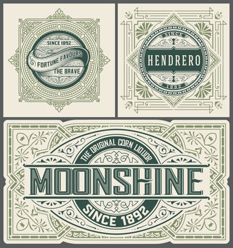 Vintage Decorative Badge