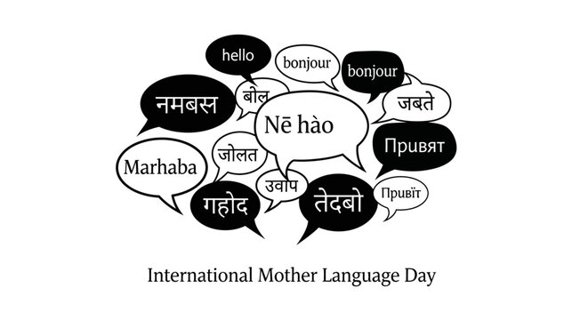 International Mother Language Day Greeting.