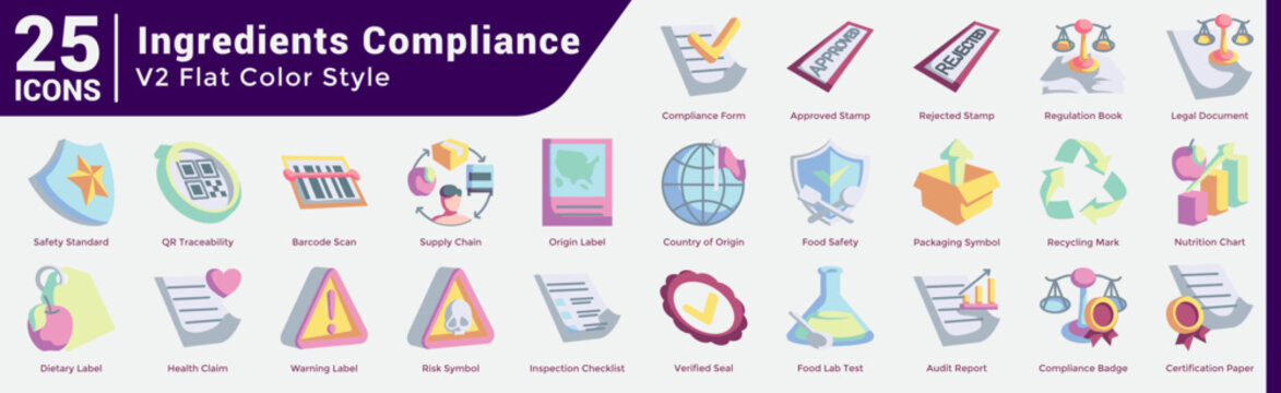Flat Ingredients Compliance Bundle H25 V02