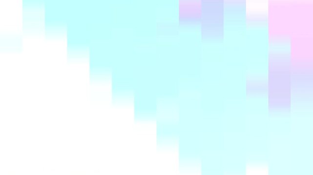 Abstract creative motion gradient pastel mosaic minimal background. Video animation Ultra HD 4k footage.