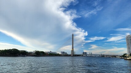 Obraz premium Bangkok river city 