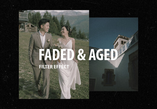 Aged and Faded Film Filter Effect