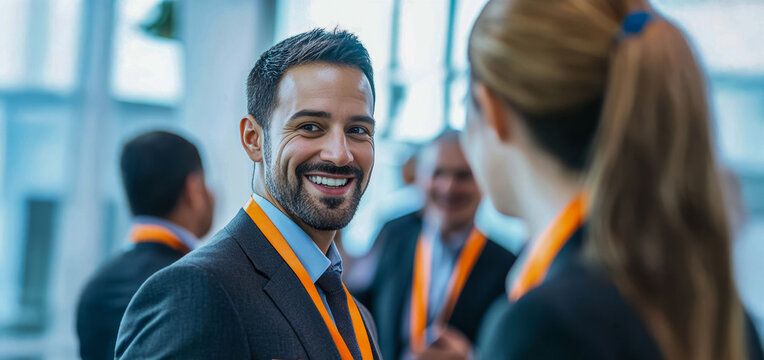 First Impression Matters, A business person greets others with a bright smile that sets a positive first impression. Confidence and friendliness stand out in the moment.