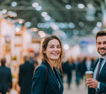 First Impression Matters, A business person greets others with a bright smile that sets a positive first impression. Confidence and friendliness stand out in the moment.