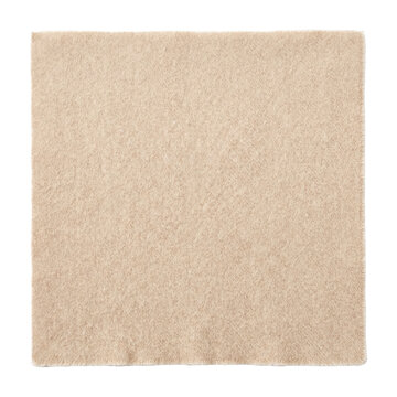 Neutral beige felt fabric texture swatch